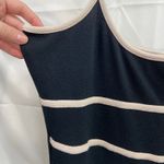 Boutique Europa women's black textured knit cotton stretch wide leg jumpsuit 18 Photo 2