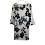 Jessica Howard  White‎ Floral Bell Sleeve Sheath Dress Party Cocktail SZ 6 Photo 1