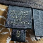 Dana Buchman  Black And Gold Silk Sheer Layered Maxi Skirt Photo 9