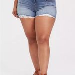 Torrid  Skinny Lace Trim Shorts Photo 0