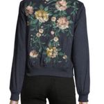 Bagatelle NEW Faux-Suede Embroidered Bomber Jacket Photo 1