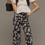 Maeve Anthropologie The Colette Cropped Wide-Leg Pants by : Linen Edition Photo 1