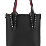 Christian Louboutin  Cabata Mini Spiked Tote Black/Red | Sold Out Online | NWOT Photo 0