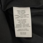 Rebecca Taylor Lamb Leather Trim Linen Tweed Fringe Mini Skirt Grey Black Size 4 Photo 7