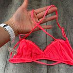 Free People Hot Pink Lace Bralette Photo 7