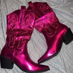 Amazon Metallic Hot Pink Cowgirl Boots Photo 2