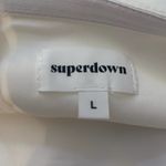 superdown  Kacey blazer white mini dress size L NWT Photo 6