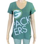 NFL Nike  Team Apparel Womens T Shirt Top Green Bay Packers Football Green Medium Photo 4