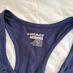 Head Womens Size XS Blue Tennis Golf Running Tank Top Racerback Yoga Workout Photo 2