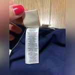 Tory Burch NWT swim suit bottoms navy blue white XL Photo 3