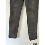 Madewell Curvy Mid Rise Stovepipe Jeans Black Size 28 Tall Slim Stretchy Denim Photo 3