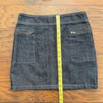 Kenneth Cole blue/black denim mini skirt suit, NWOT Photo 10