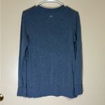 Alo Yoga  Blue Long Sleeve Top Photo 1