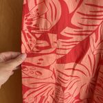 Shore Pants Womens Wide Leg Peach/ Orange Tropical Print Size Small NWT Photo 3