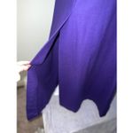 100% Wool Maxi Purple Skirt Vintage grunge boho XS Photo 4