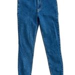 ZARA  High Waisted Skinny Jeans in True Blue Light Wash | US 6 Photo 0