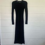 Rachel Roy  Black Long Slit Sweater Photo 1