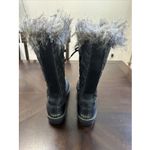 Sorel  Womens Boots Size 7.5 Tofino Black Quilted Waterproof Faux Fur Black Snow Photo 3