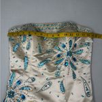 Tiffany Designs Vintage Prom Dress Floral Sequins And Beads #204 Photo 10