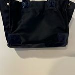 Tory Burch  Tote Bag‎ Navy Nylon Patent Small Purse See Photos Photo 4