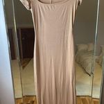 See You Monday SYM: Ribbed Square Neck Bodycon Dress Photo 3