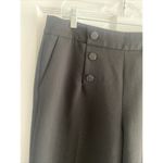 Karl Lagerfeld  Black Wide Leg Sailor Pants‎ Size 12 Career Photo 2