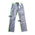 st. john's bay  Women's Straight Leg Jeans in Gray Photo 11