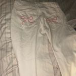 Edikted  White Bowknot Jeans  Photo 1