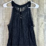 Torrid  Size 0 All Over Lace Lined Caged Neck Sleeveless Bodysuit Crotch Photo 6