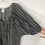 By Together 4/$25  Striped Buttondown Dolman Sleeve Top Photo 4
