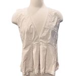 Free People  good feels sleeveless peplum striped top size L NWT Photo 2