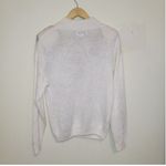 Vintage JJ Fargo Hand Knitted Floral Sweater-Large-1980s-Grannycore-Cottagecore Photo 4