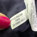 J.Crew  Lady Liberty Tweed Blue Metallic Houndstooth No. 2 Pencil Skirt Career Photo 6