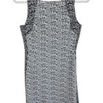 Banana Republic Black Cream Jacquard Dress 6 Petite Photo 0