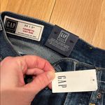 Gap  Jeans High Rise Cigarette Dark Wash NWT Size 26 Petite Photo 4