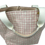 Kate Spade  Blush Pink and Cream Logo Print‎ Tote Bag Photo 1
