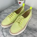 Vionic Lime Jovie Citrine Canvas Low Top Espadrille Sneakers Size 6 Comfort Photo 2