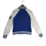 Majestic Chicago Cubs Baseball Bomber Jacket Royal Blue White Varsity Small Photo 6