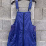 Vintage Snow Peak Blue Ski & Snowboard Bib Overalls Women's XL Photo 2