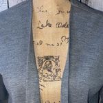 Vintage Alden Kashions Long Gray 3/4 Sleeved Cardigan Size M Photo 5