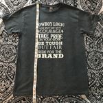 Gildan Cowboy Logic  Graphic T-Shirt Photo 5