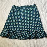 Band Of The Free Size M Blue/Green Colette Teal Mini Skirt Business Casual Fall Blue Size M Photo 3