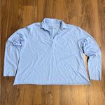 Frank & Eileen  Patrick Popover Henley Top Shirt Pullover Blue Large $168 Photo 1