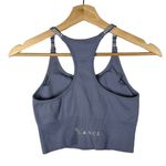 Balance Athletica  Blue Seamless Padded Racerback Sports Bra S Photo 1