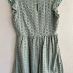 Roolee Green Eyelet Dress Photo 2