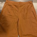 Happily Grey New! Carpenter wide leg salmon pants size 11/30 Orange Photo 6