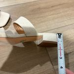 Joie  Nolita Linen Wide Strap Slip On‎ Sandal Beige size 9 Photo 8