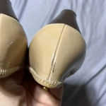Cole Haan Patent Leather Wedge Heels Tan Photo 8