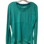 Marika Women’s Teal Long Sleeve Running, Group Fitness Workout Top MED Green Photo 0