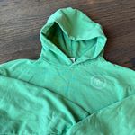 Sporty & Rich SRHWC Cropped Hoodie Verde/White size medium like new Green Photo 12